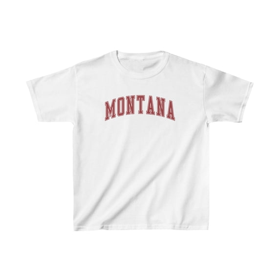 Montana Kids Shirt Gifts Youth Tee Tshirt