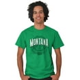 thumbnail image 1 of Montana MT Student Campus Pride Plus Size Crewneck Graphic Tee Shirt Brisco Brands 4X, 1 of 3