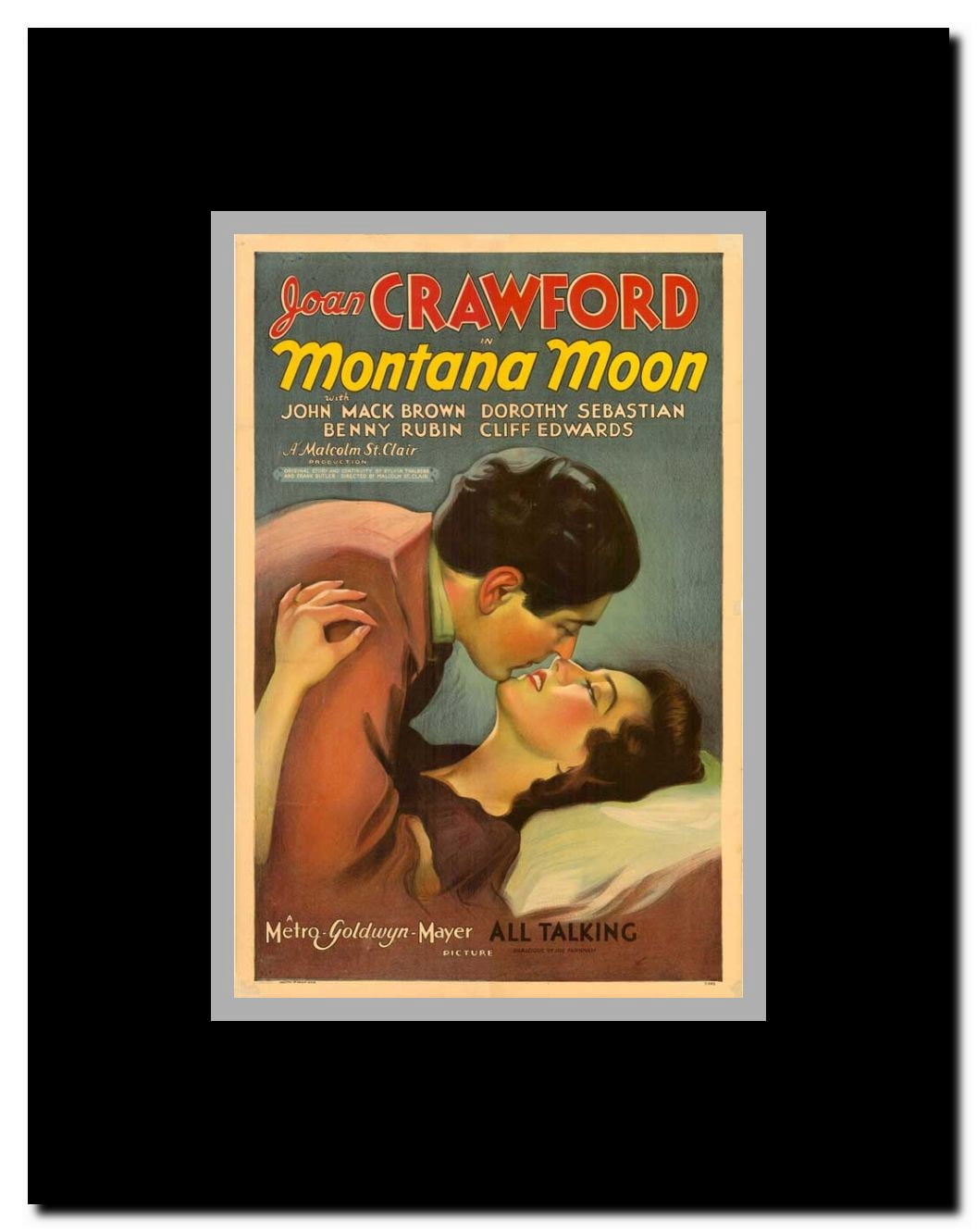 Montana Moon Framed Movie Poster