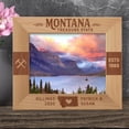 thumbnail image 1 of Montana Personalized Wooden Frame-10" x 8" Brown Horizontal, 1 of 1