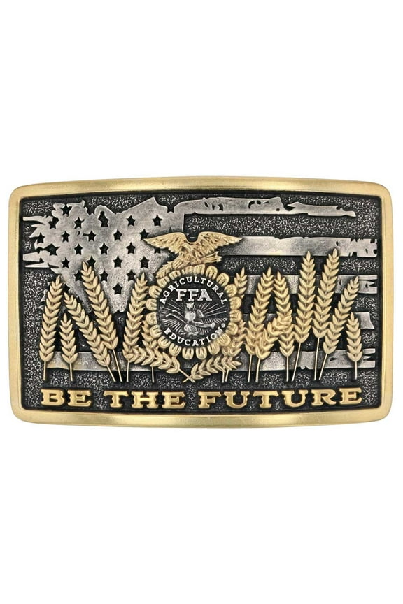 Future Farmers of America FFA Be The Future Attitude Belt Buckle