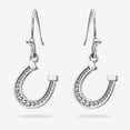thumbnail image 1 of Montana Silversmiths Dainty Horseshoe Earrings, 1 of 2