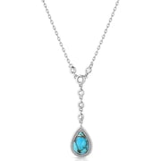 Montana Silversmiths Delicate Cascade Turquoise Necklace