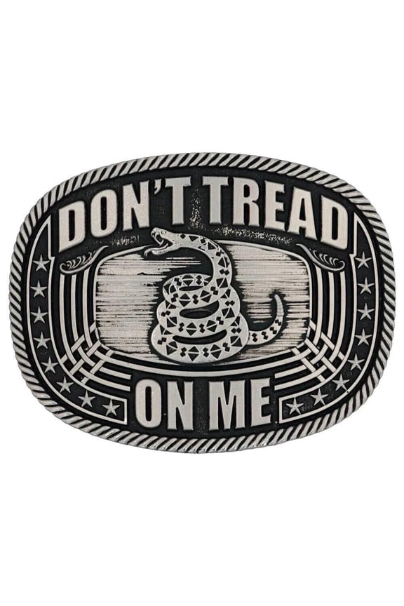 Don't Tread on Me Roped Attitude Buckle A903
