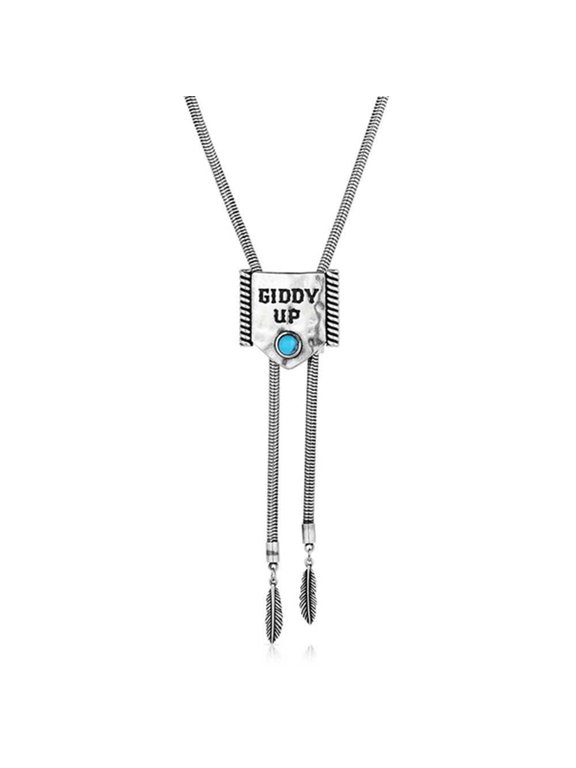 Giddy Up Bolo Necklace