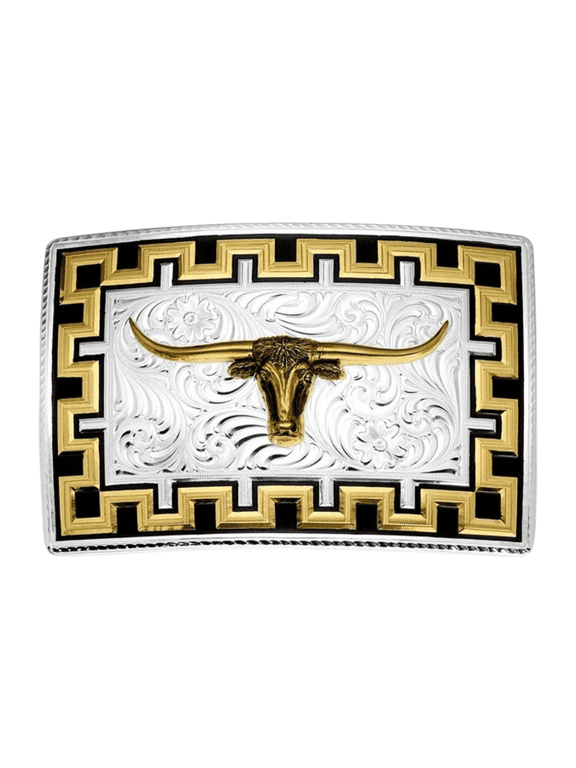 Honor And Grit Longhorn - Acc Buckle - 55510-767M