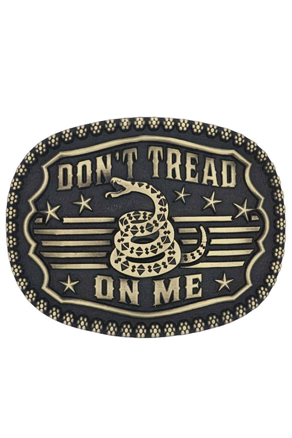 Unisex Gadsen Snake Heritage Attitude Buckle - A902 One Size