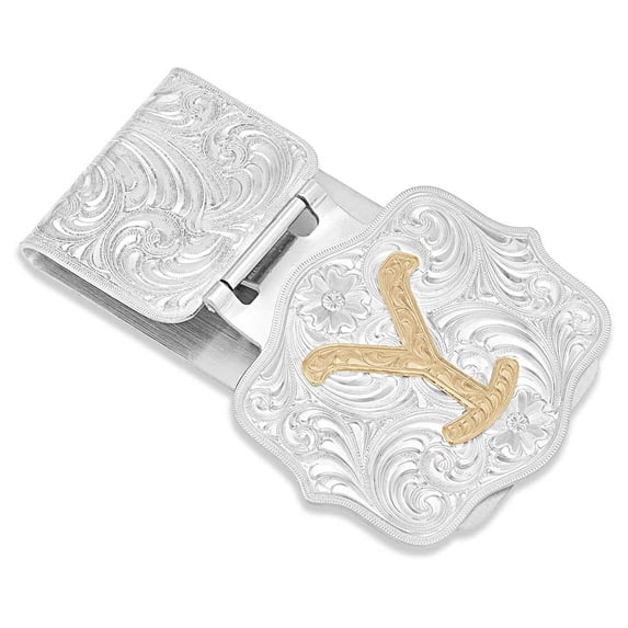 Montana Silversmiths The Dutton Y Money Clip YELMCL4352