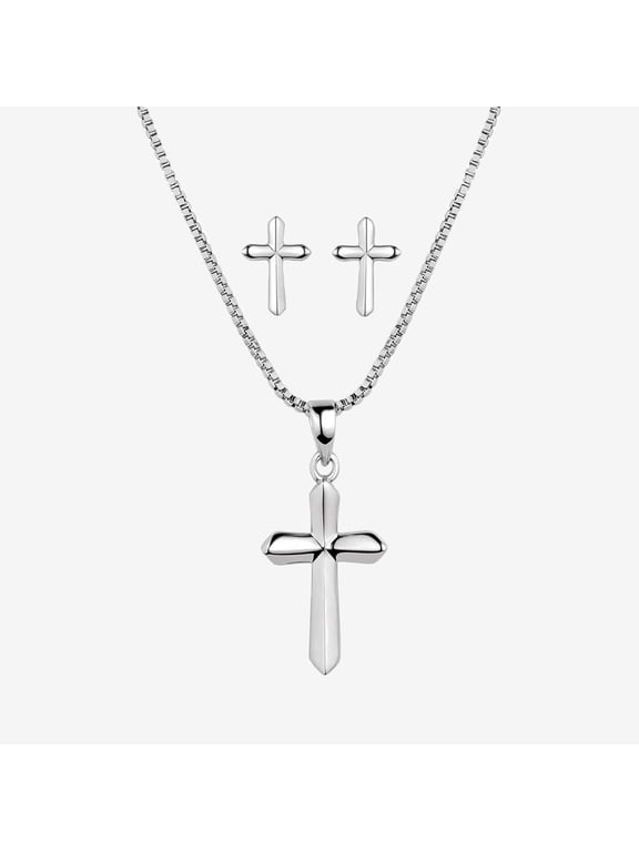 True Belief Cross Set - Accessories Jewelry Set - Js5950