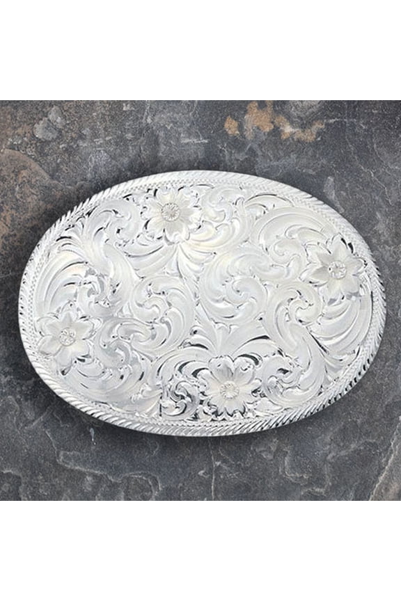 Men's Engraved Buckle - 1840 One Size