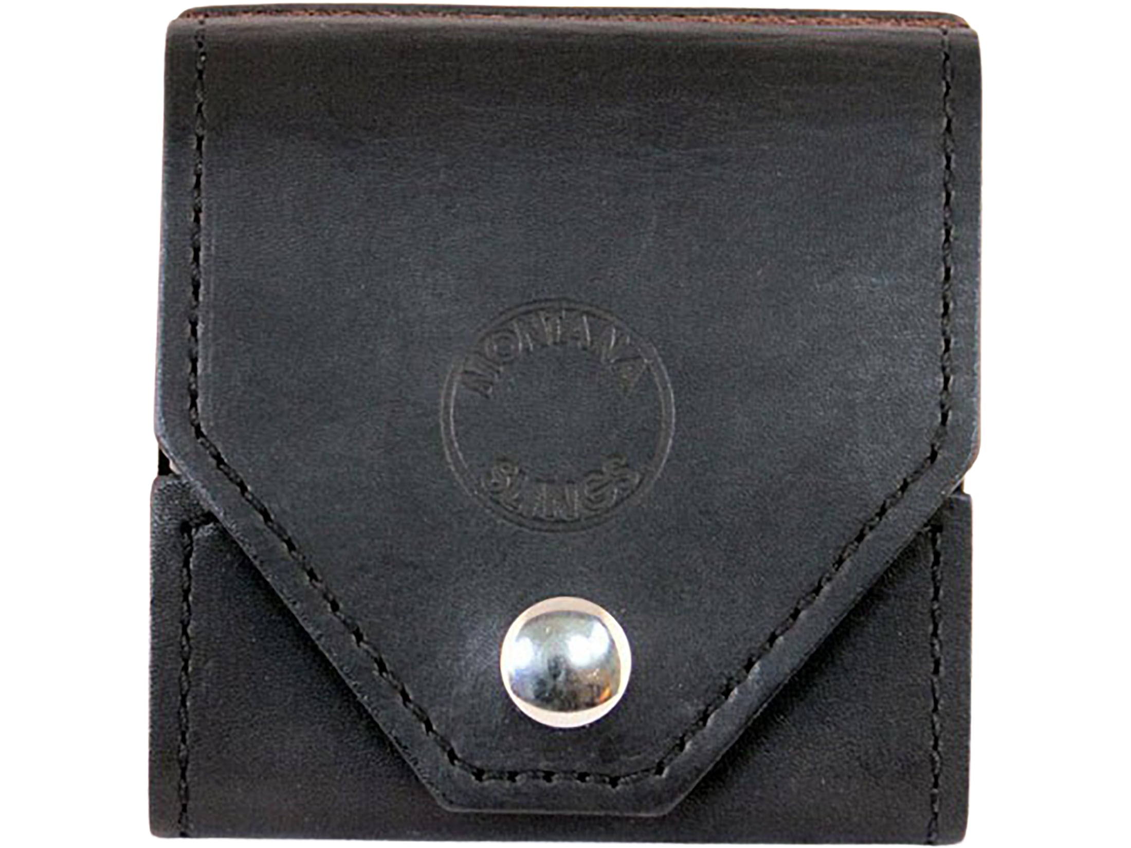 Montana Sling Cartridge Belt Slide Belted Magnum Leather Black