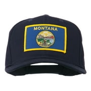 Montana State High Profile Patch Cap - Navy OSFM