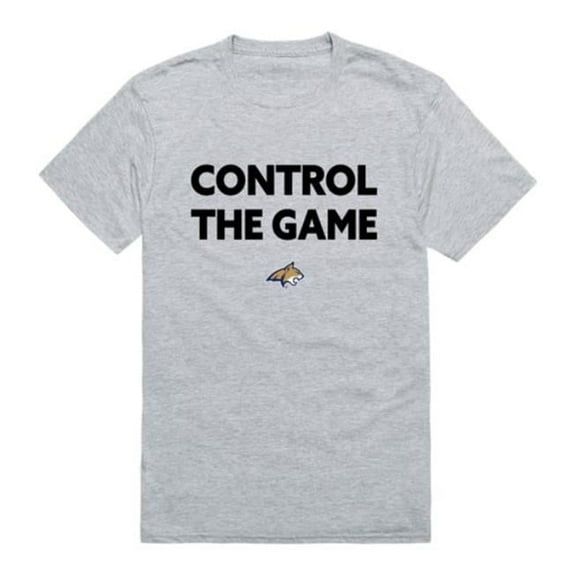 Montana State University Bobcats CTG T-Shirt, Heather Grey - Small