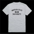 thumbnail image 1 of Montana State University Bobcats Distressed Arch College T-Shirt, Heather Grey - 2XL, 1 of 1