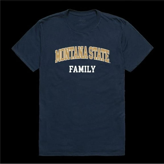 Montana State University Bobcats Family T-Shirt, Navy - 2XL