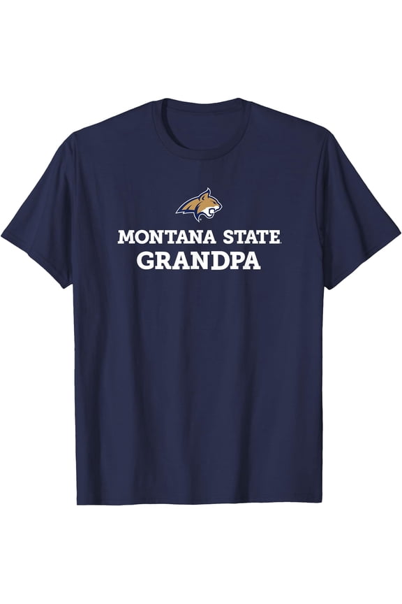 Montana State University Bobcats Grandpa T-Shirt, Unisex T-Shirt