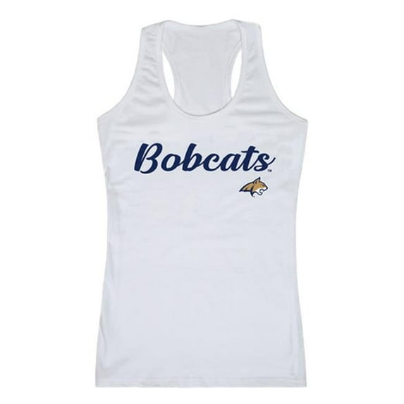 Montana State University Womens Script Tank Top, White - 2XL
