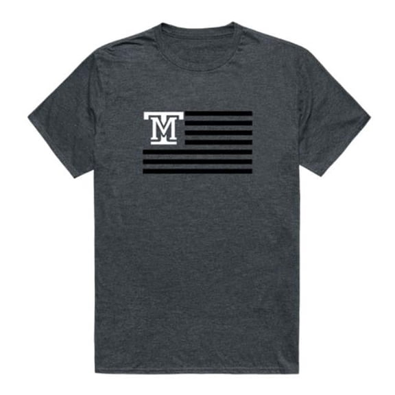 Montana Technological University Orediggers Flag T-Shirt, Heather Charcoal - 2XL