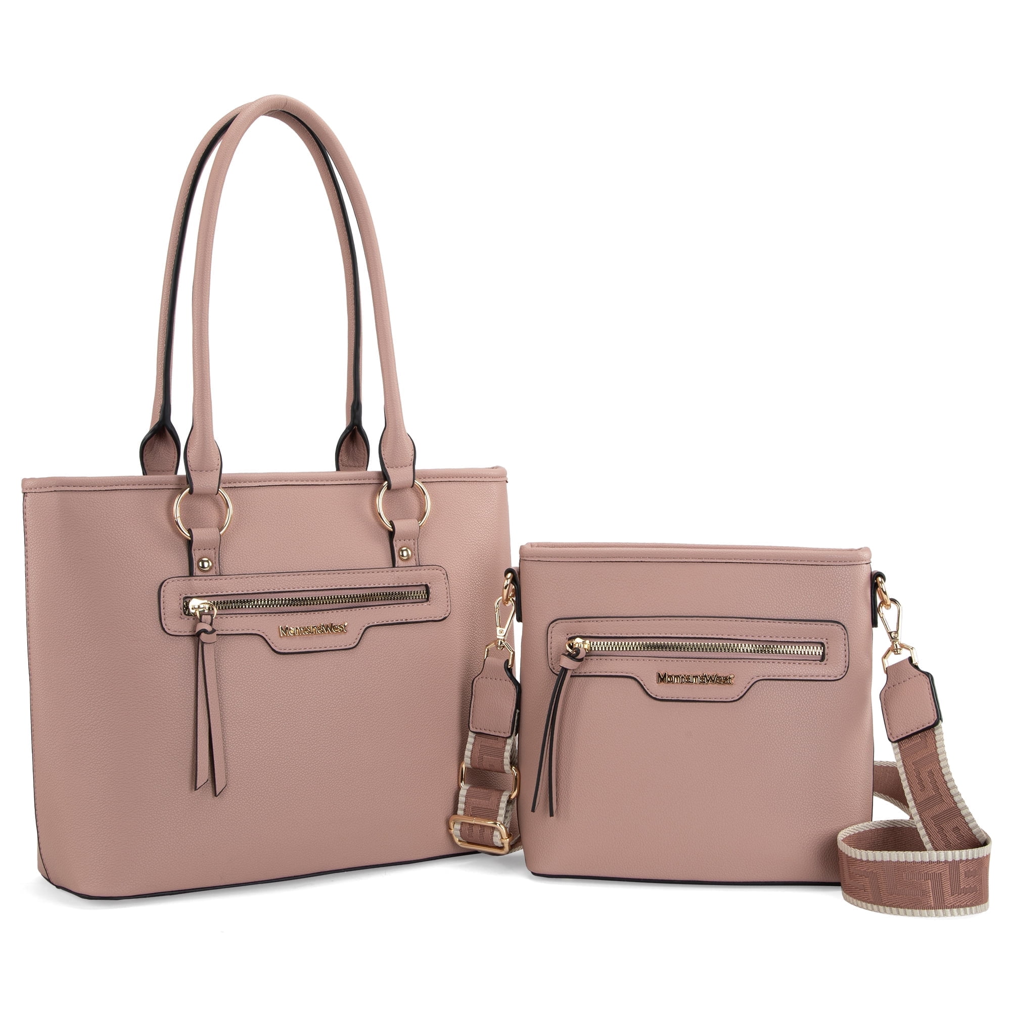 Montana West 2Pcs Handbags Set for Women Large Tote Bags Purse with — free download