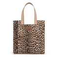 thumbnail image 1 of Wrangler Wildside Cheetah Tote Bag for Women Medium Top-handdle Handbags, Tan, 1 of 7