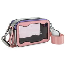 Montana West Clear Crossbody Bag Clear Stadium Bags for Women Shoulder Transparent Purse Cell Phone Bag