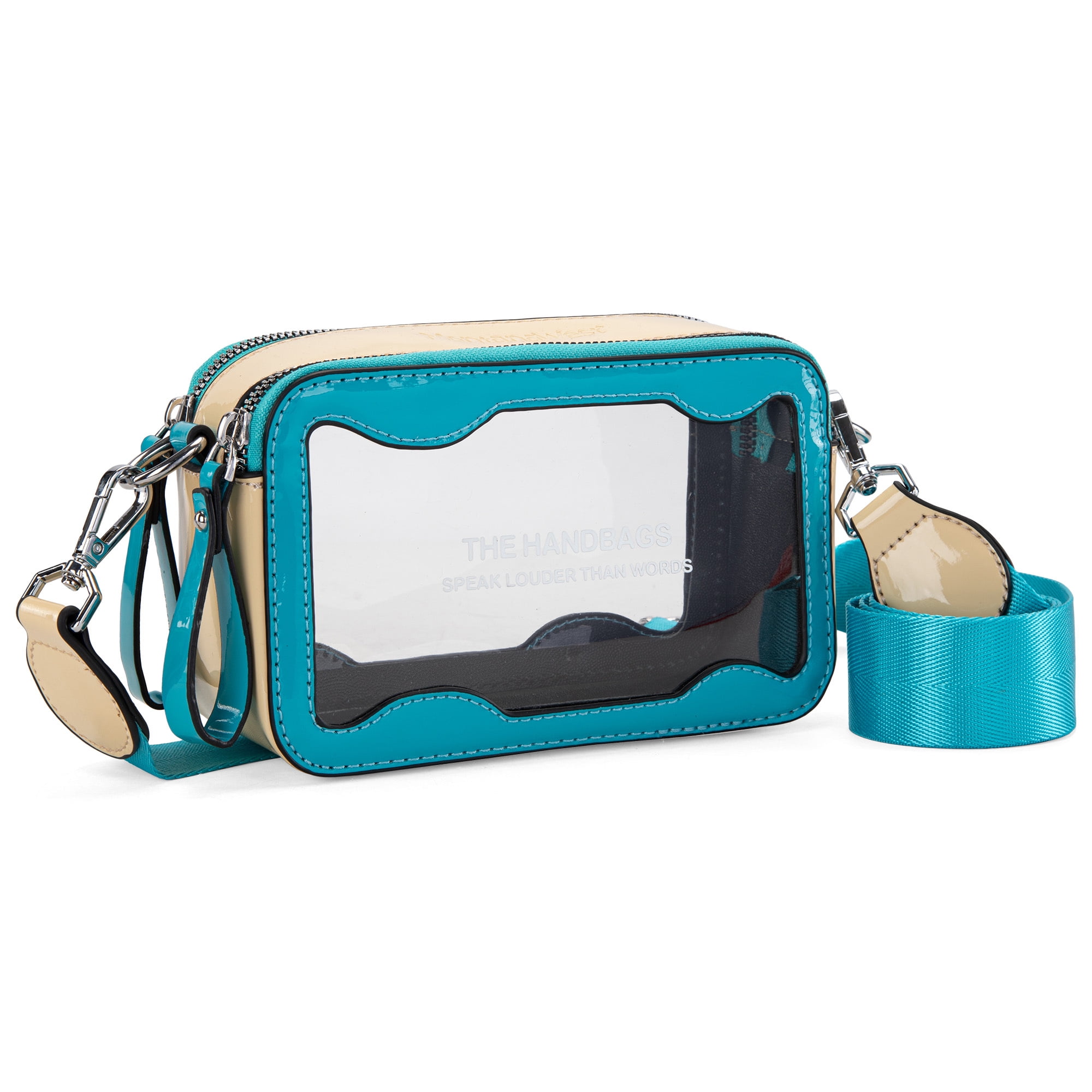 Montana West Clear Crossbody Bag Clear Stadium Bags for Women Shoulder Transparent Purse Cell Phone Bag Walmart