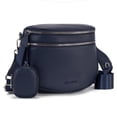 thumbnail image 1 of Montana West Crossbody Bag for Women Large Double Zipper Bum Bag with Adjustable Wide Strap, Navy, 1 of 8