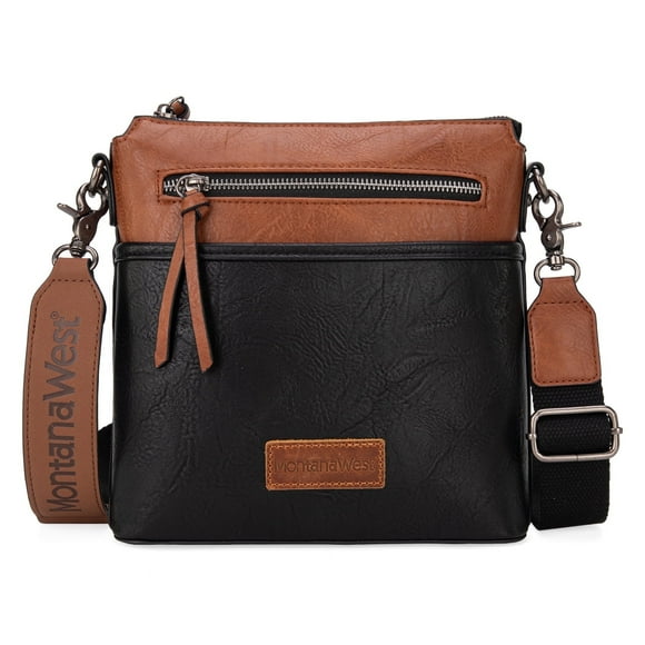 Montana West Crossbody Bag for Women Multi Pocket Cross Body Bag Purses with Guitar Strap