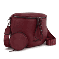 thumbnail image 1 of Montana West Crossbody Bags Bum Bag for Women Large Sling Bag with Adjustable Strap and Coin Purse, Burgundy, 1 of 6