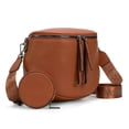 thumbnail image 1 of Montana West Crossbody Bags Bum Bag for Women Large Sling Bag with Adjustable Strap and Coin Purse, Brown, 1 of 7