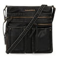 thumbnail image 1 of Montana West Crossbody Bags for Women Lightweight Multi Pocket Purses Soft Leather Shoulder Crossover Satchel Handbags, 1 of 7