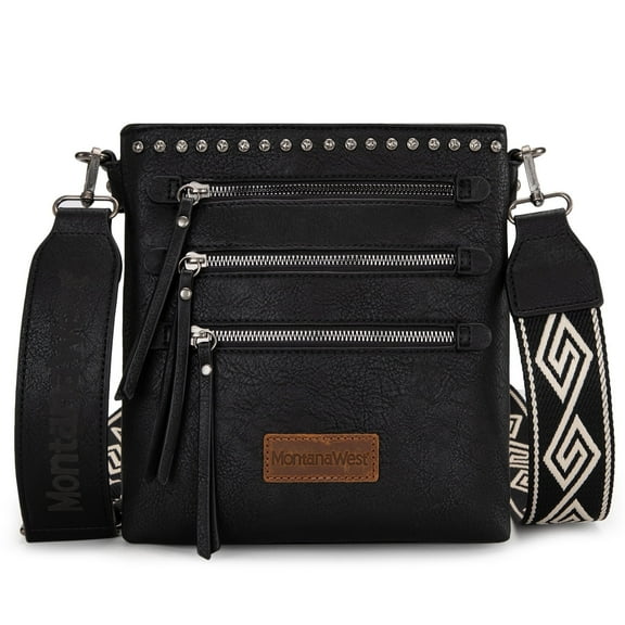 Montana West Crossbody Bags for Women Multi Pocket Cross Body Bag Purses with Guitar Strap