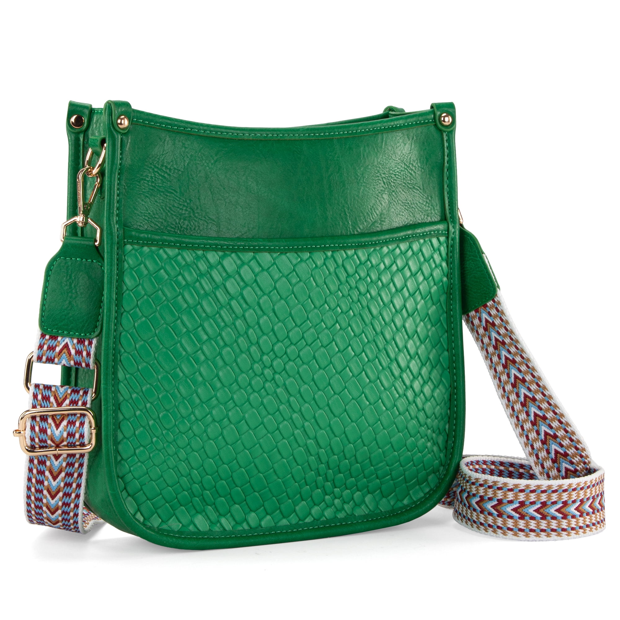 Montana West Crossbody Bags for Women Woven Vegan Leather Hobo Purses