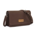thumbnail image 1 of Wrangler Small Crossbody Wallet Purses RFID Trendy Purses for Women with Adjustable Straps, Coffee, 1 of 7