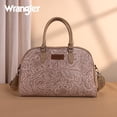 thumbnail image 1 of Wrangler Women Large Travel Duffel Bag Floral Print Weekender Handbag with Detachable Strap, Khaki, 1 of 4