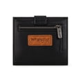 thumbnail image 1 of Wrangler Small Women's Wallet Slim Bifold Wallet RFID Credit Card Holder Minimalist Zipper Coin Pocket, Black, 1 of 7