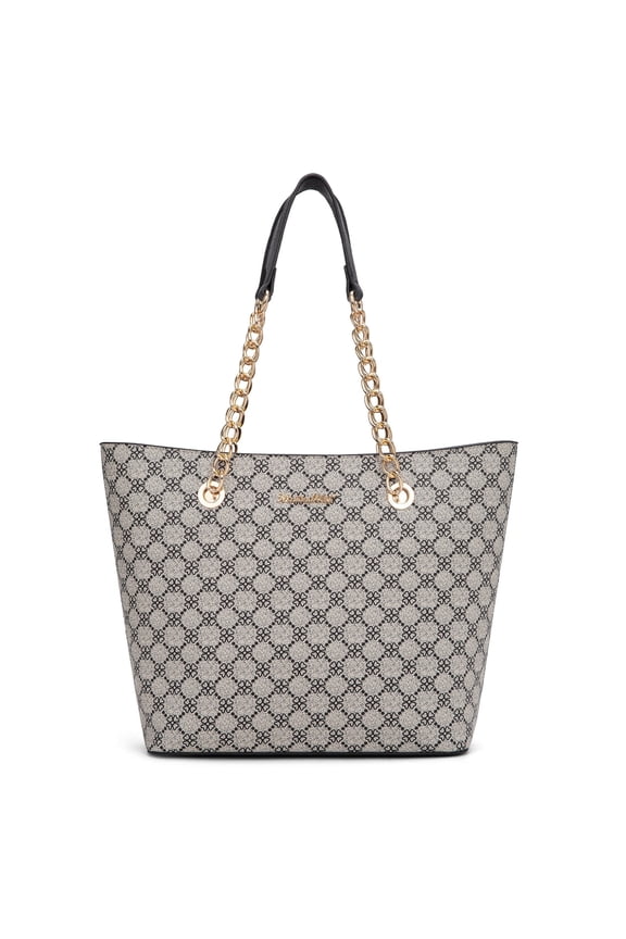 Tote Bag for Women Chain Top-handle Handbags, Black