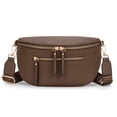 thumbnail image 1 of Montana West Crossbody Bags for Women Bum Bag Sling Purse with Adjustable Strap, Coffee, 1 of 7