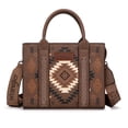 thumbnail image 1 of Wrangler Aztec Tote Bag for Women Boho Satchel Purses and Handbags, Dark Khaki, 1 of 7
