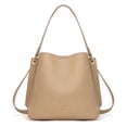 thumbnail image 1 of Montana West Hobo Purse for Women Bucket Shoulder Bag with Crossbody Strap, Khaki, 1 of 7
