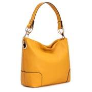 Hobo Bags for Women Top Handle Satchel Shoulder Purse Bucket Handbag, B-Yellow