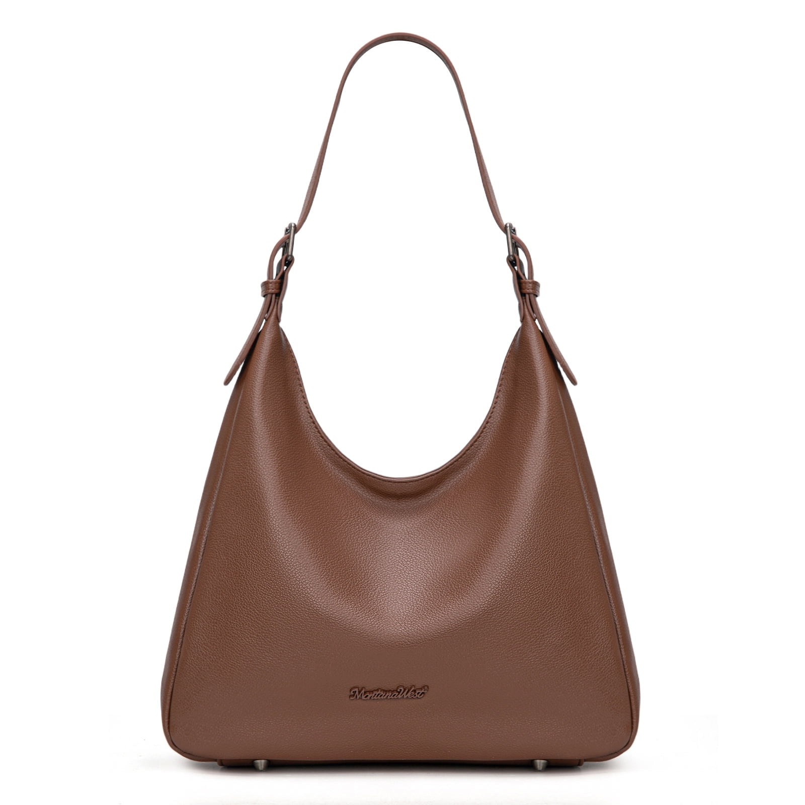 Montana West Hobo Bag Purse for Women Slouchy Shoulder Handbags Purses, Coffee