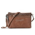 thumbnail image 1 of Wrangler Western Cowhide Crossbody Bags for Women Clutch Wristlet Purse, Pattern-brown, 1 of 6
