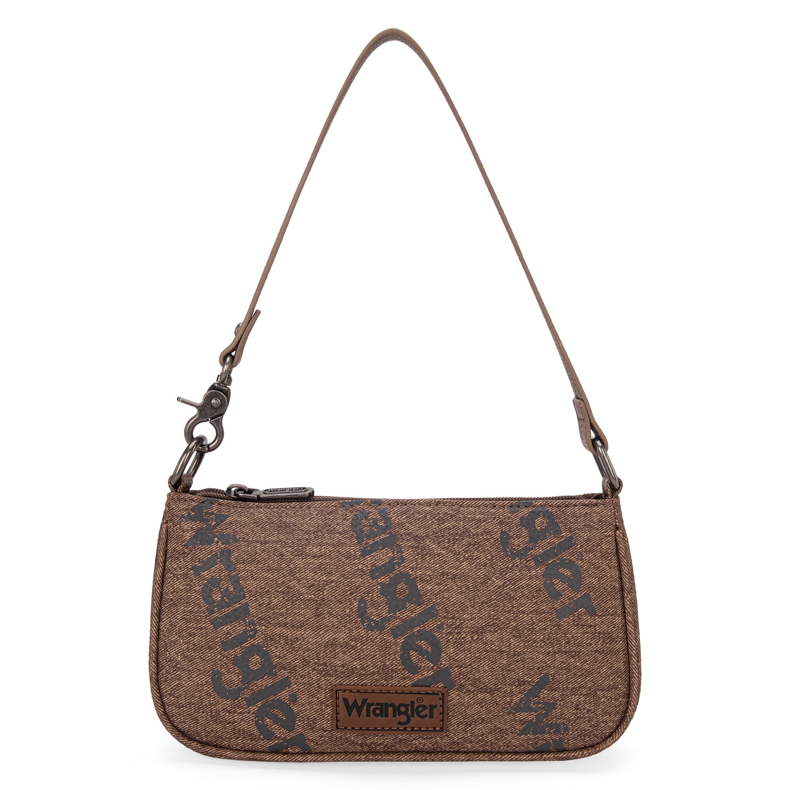Wrangler Shoulder Bag for Women 90s Retro Top-Handle Hobo Handbag