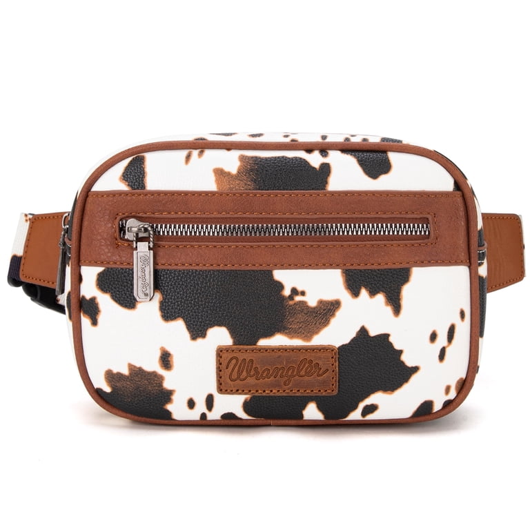 Wrangler Waist Pack for Women Cow Print Fanny Pack Men display picture 2