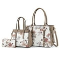 thumbnail image 1 of Montana West 3PCS Purses for Women Tote Bag and Wallet Set Shoulder Satchel Handbags, Khaki, 1 of 7