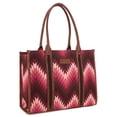 thumbnail image 1 of Wrangler Aztec Tote Bag for Women Western Top Handle Handbags and Purses, Pink, 1 of 7