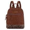thumbnail image 1 of Wrangler Backpack Purse for Women Medium Ladies' Bookbag Travel Work Daypacks Bags, Leopard, 1 of 7