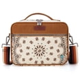 thumbnail image 1 of Montana West Bible Cover with Leather Bookmark Crossbody Church Protective Book Bag, Brown, 1 of 7