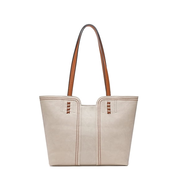 Montana West Women's Oversized Hobo Tote Shoulder Satchel Bag, Tan